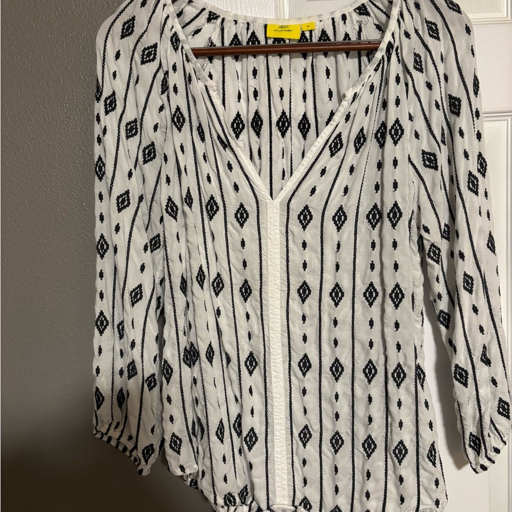 Roller Rabbit summer blouse